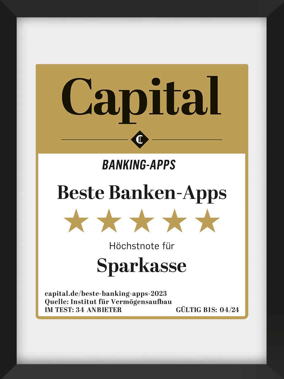 Beste Banken Apps - Sparkasse